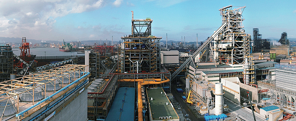 Steel milling factory